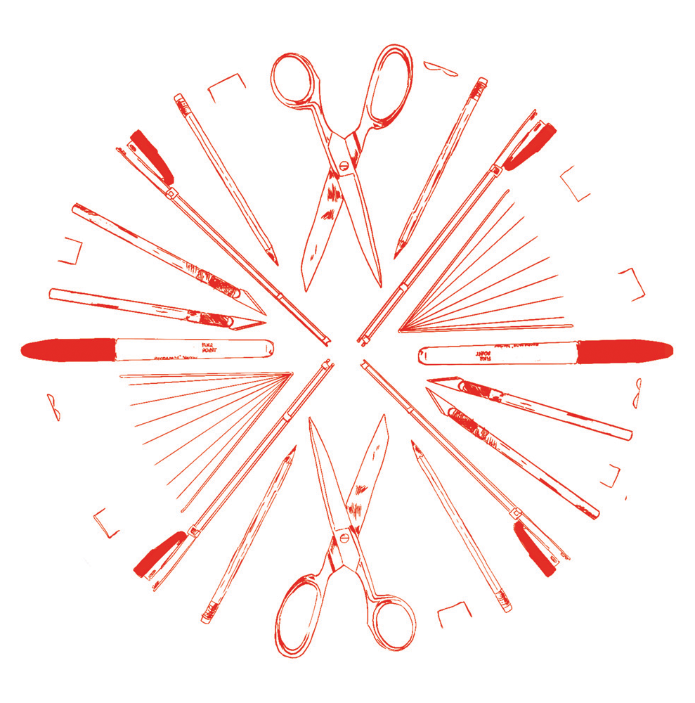 Asheville Zine Fest circle logo